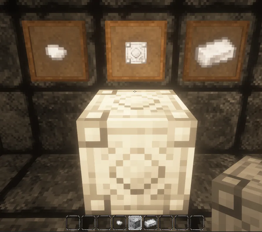 Tensura: Reincarnated - Glintless white Hihi'Irokane gear — скриншот 1 (Текстуры, Minecraft)