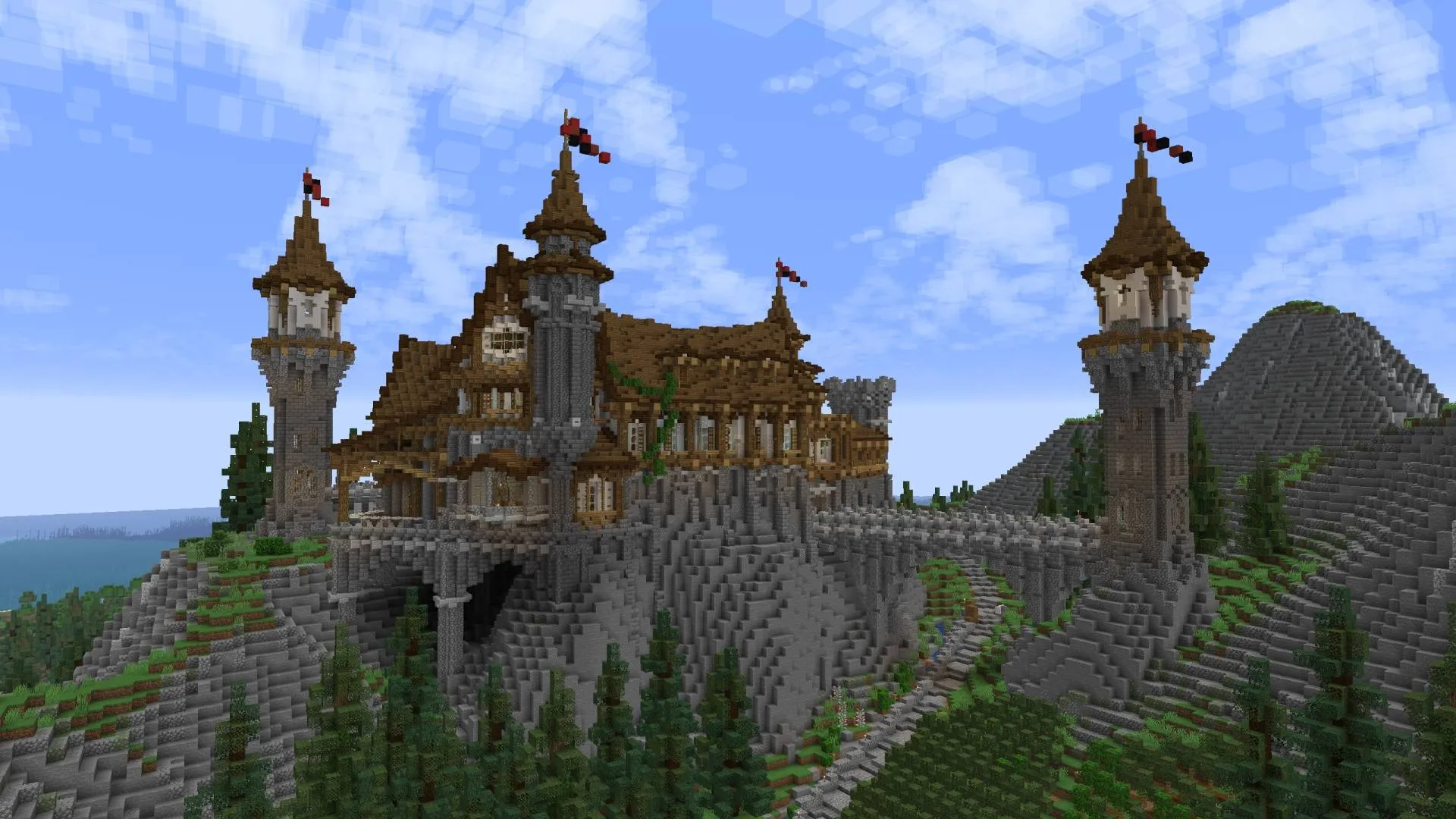 Stonehill Castle - Medieval Castle, Карты, Minecraft