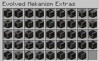 Evolved Mekanism Extras, Моды, Minecraft