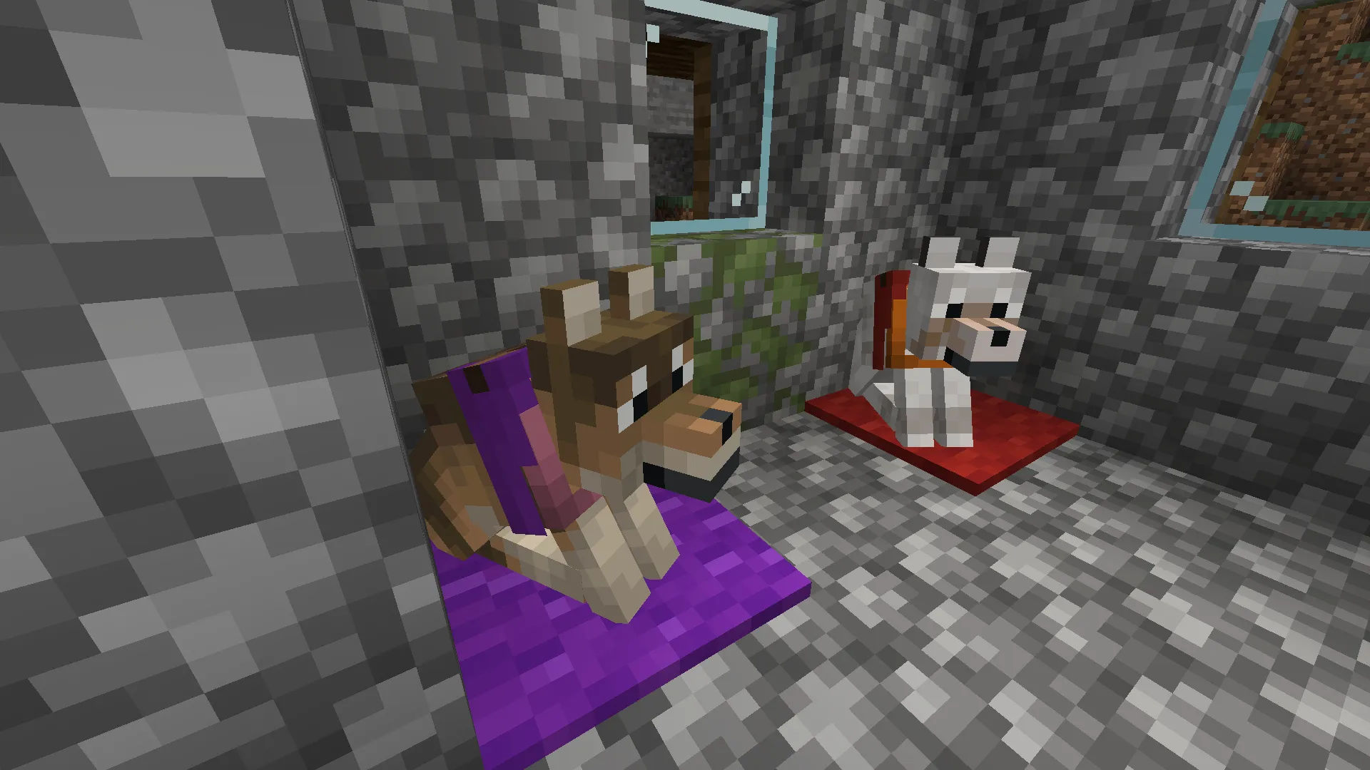 Unobtrusive Wolf Armor — скриншот 6 (Текстуры, Minecraft)