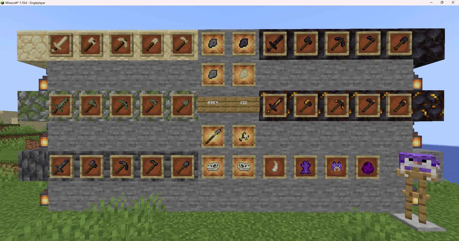 Improved Stone Age, Моды, Minecraft