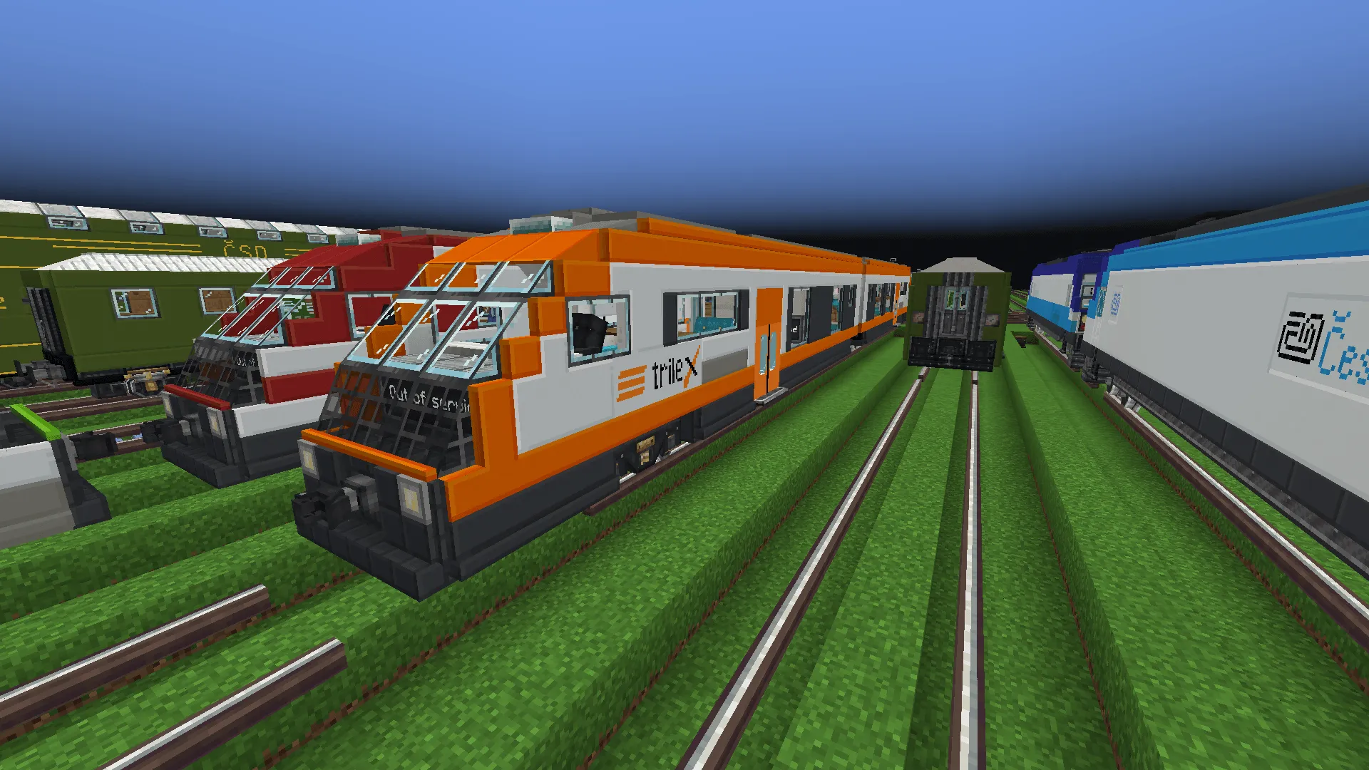 Train Cosmetics, Моды, Minecraft