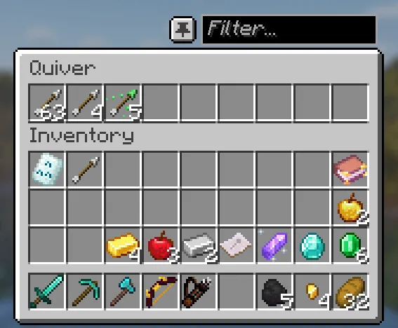 Quivers+, Моды, Minecraft