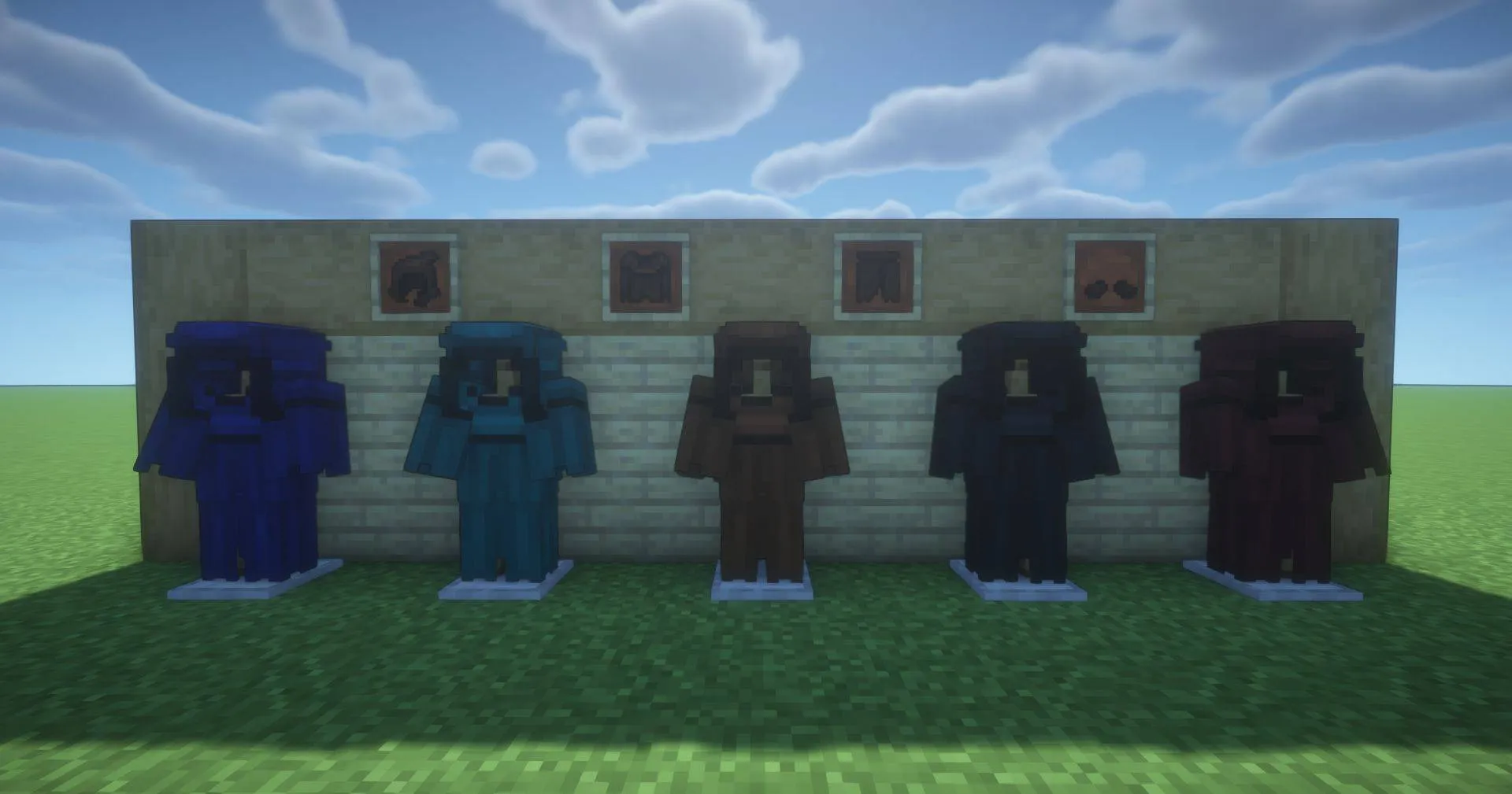 Leather Robes, Текстуры, Minecraft
