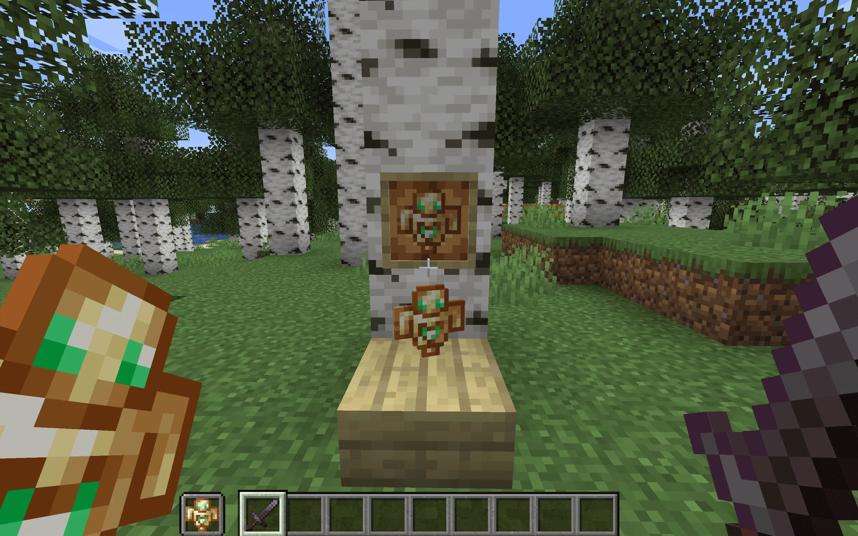 Defender Totem of Undying, Текстуры, Minecraft