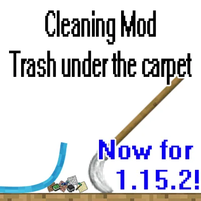 Cleaning Mod, Моды, Minecraft