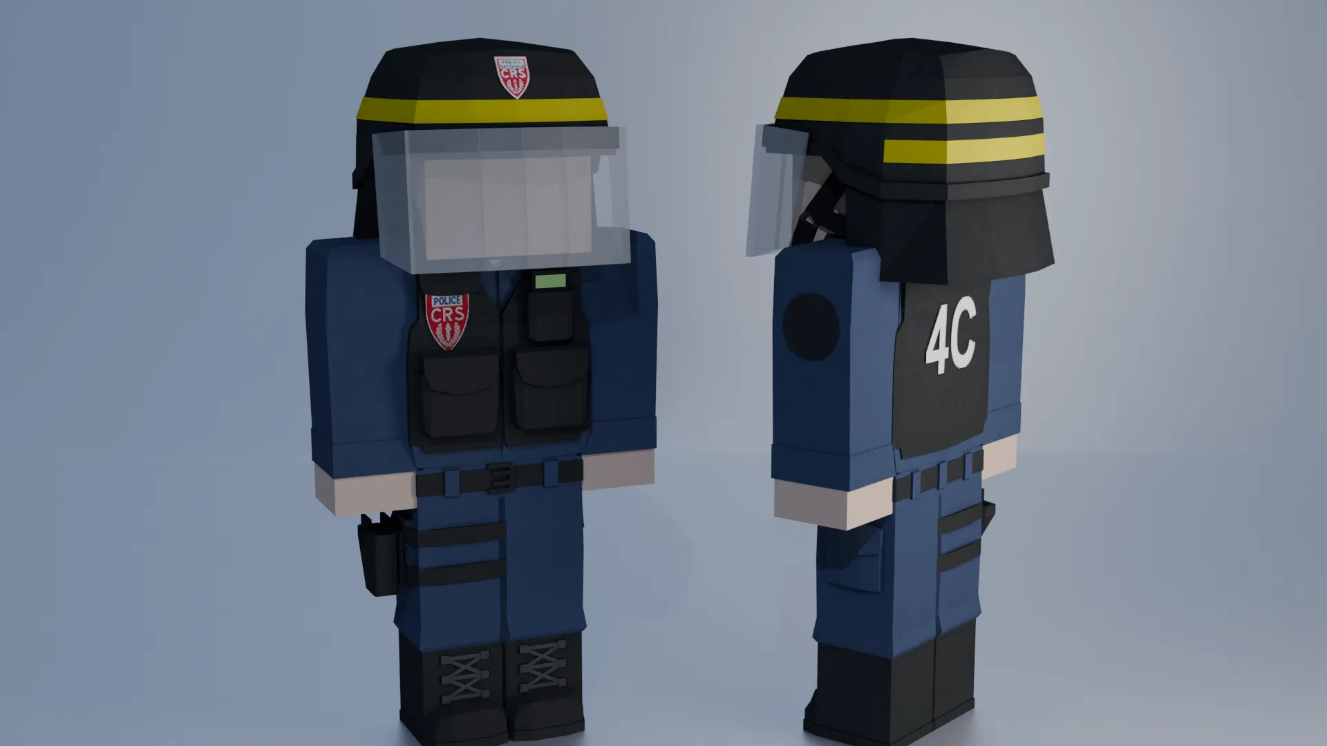 Plumepack: Police Nationale — скриншот 2 (Моды, Minecraft)