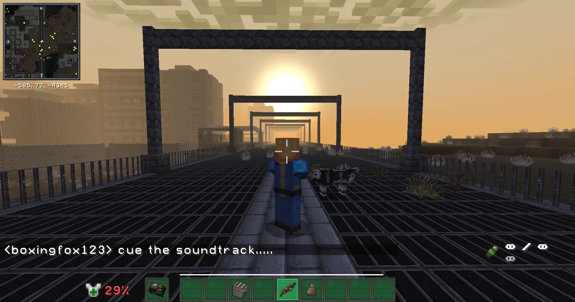 SURVIVE THE FALLOUT — скриншот 8 (Модпаки, Minecraft)