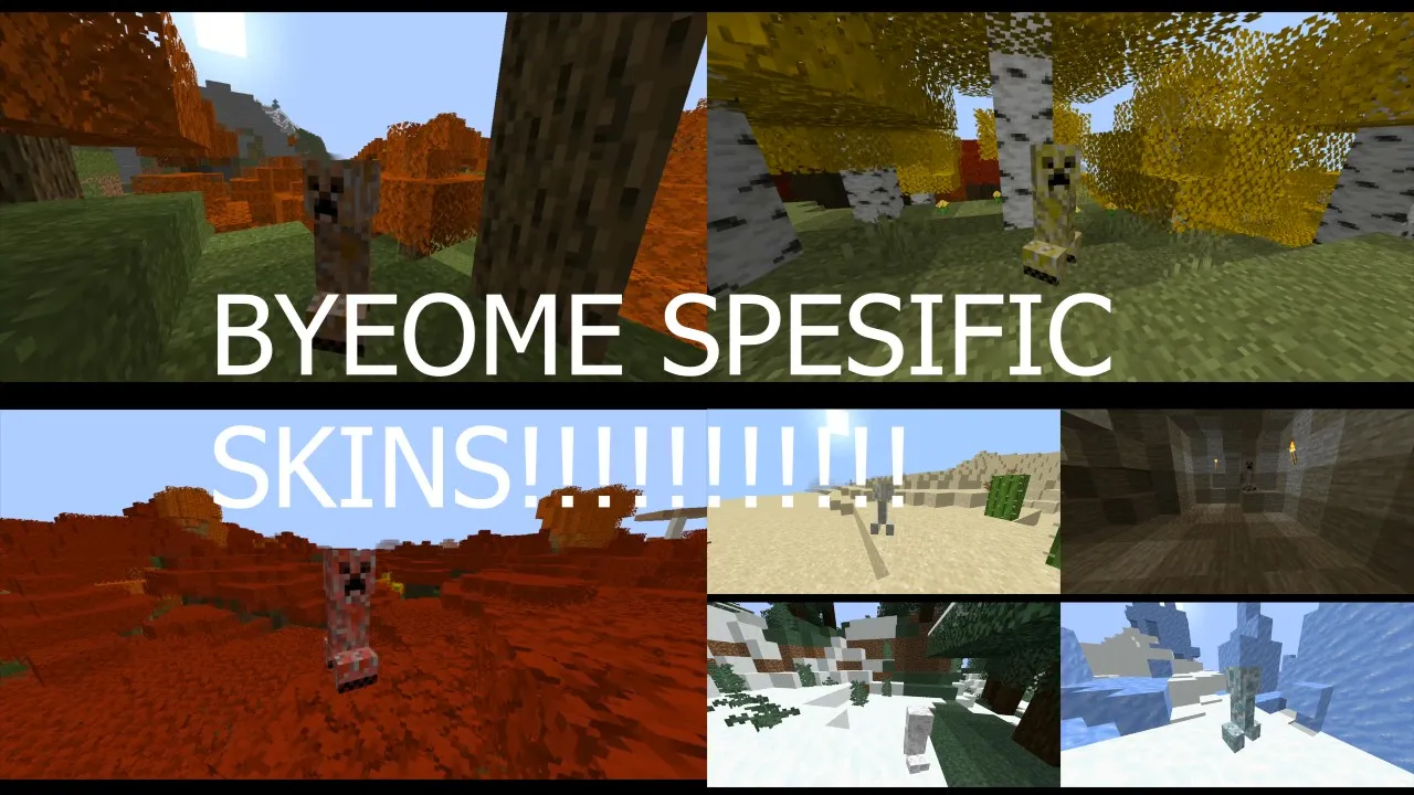 Fall Paqq, Текстуры, Minecraft