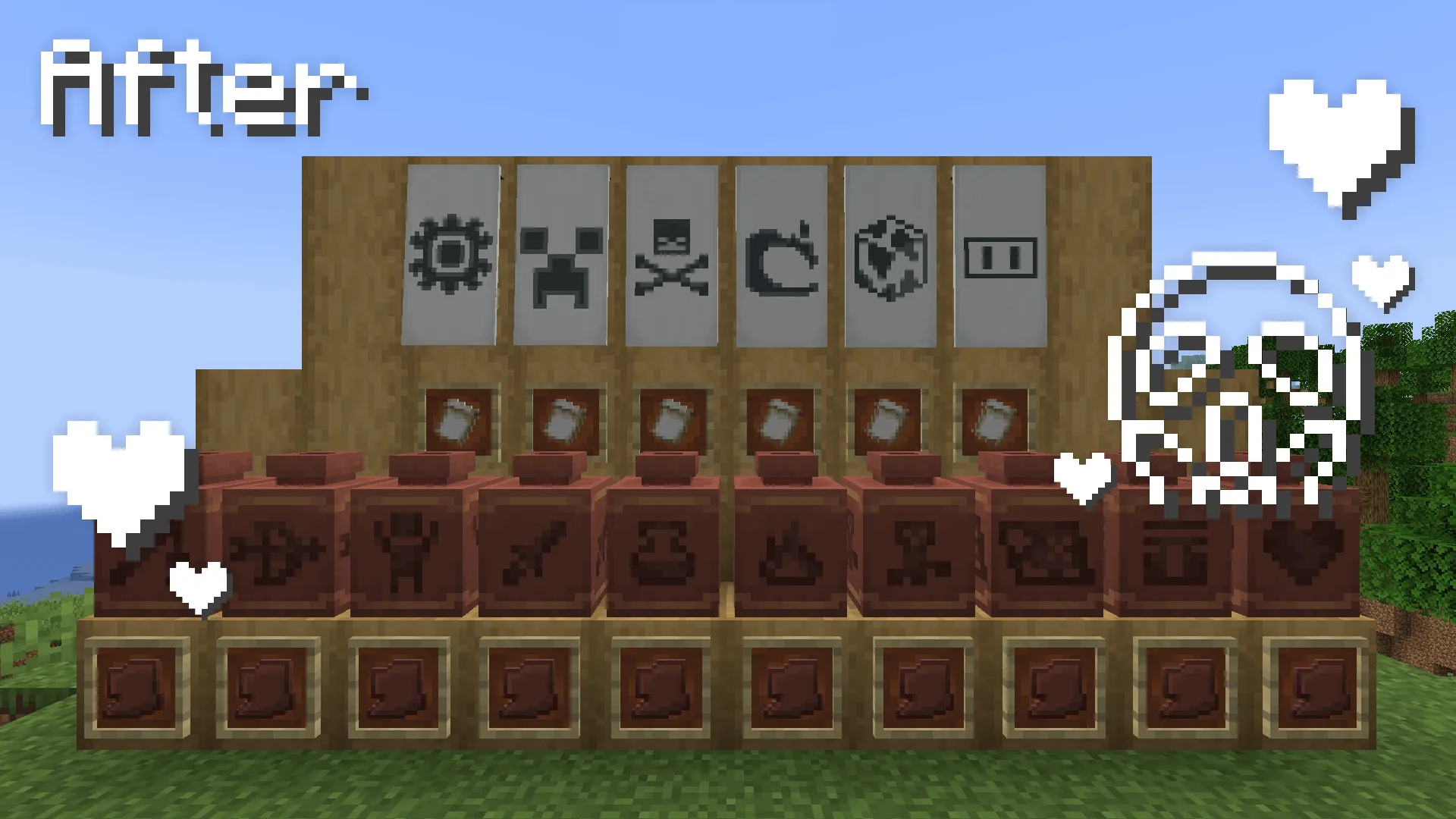 Consistent Pottery Sherds, Текстуры, Minecraft