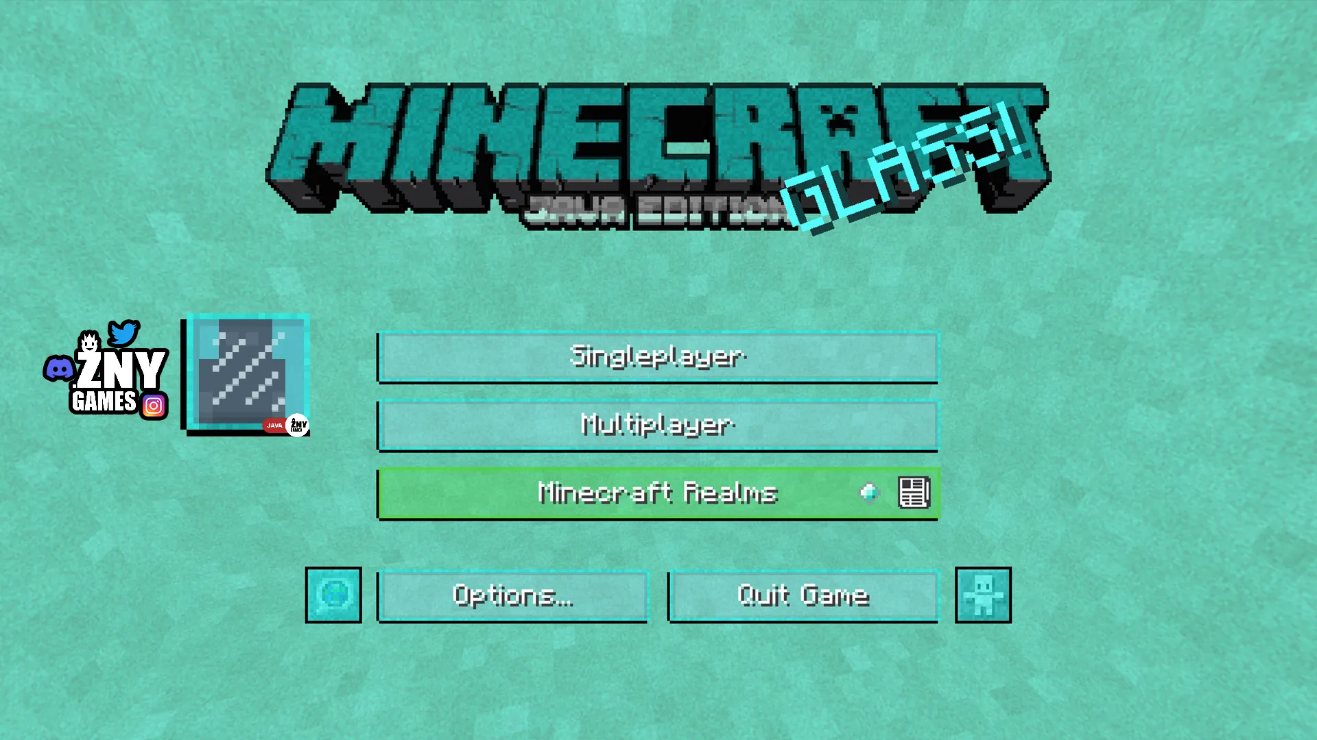 GLASS GUI-Pack — скриншот 6 (Текстуры, Minecraft)