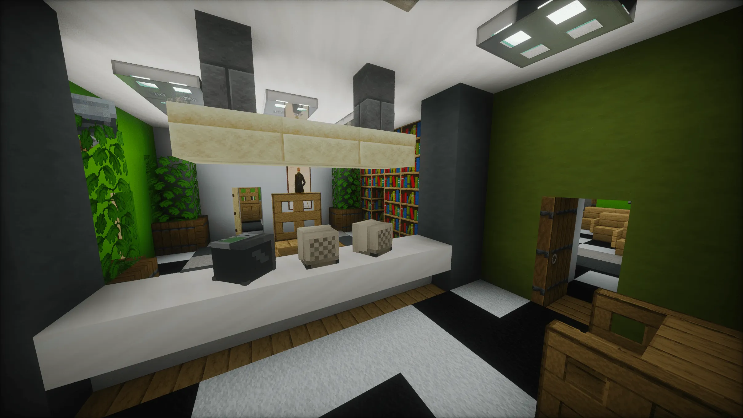 The Underground Bunker — скриншот 2 (Карты, Minecraft)