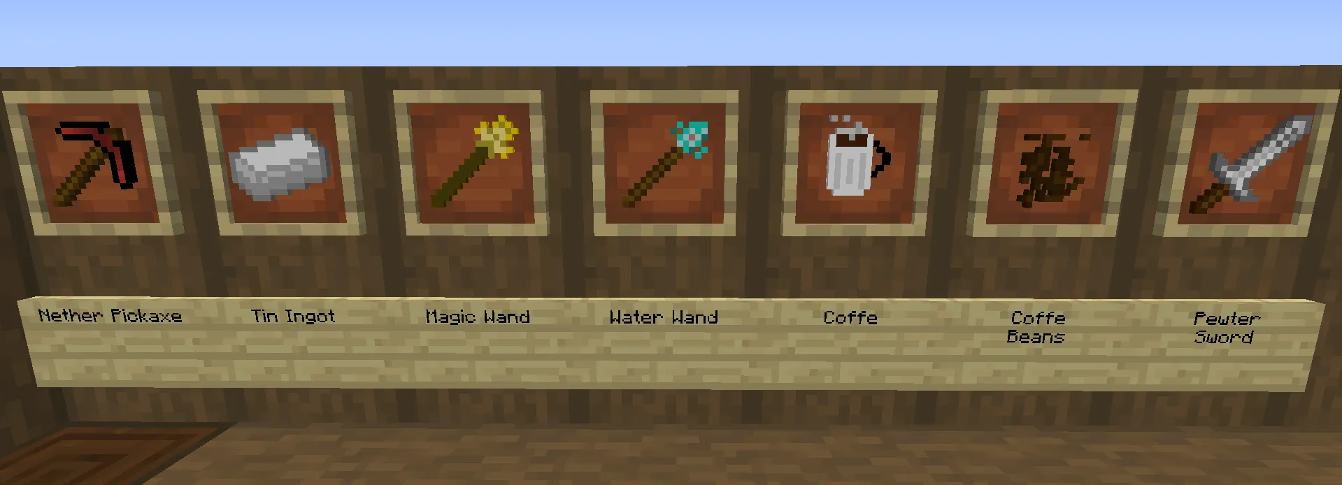 RPGMonia, Моды, Minecraft