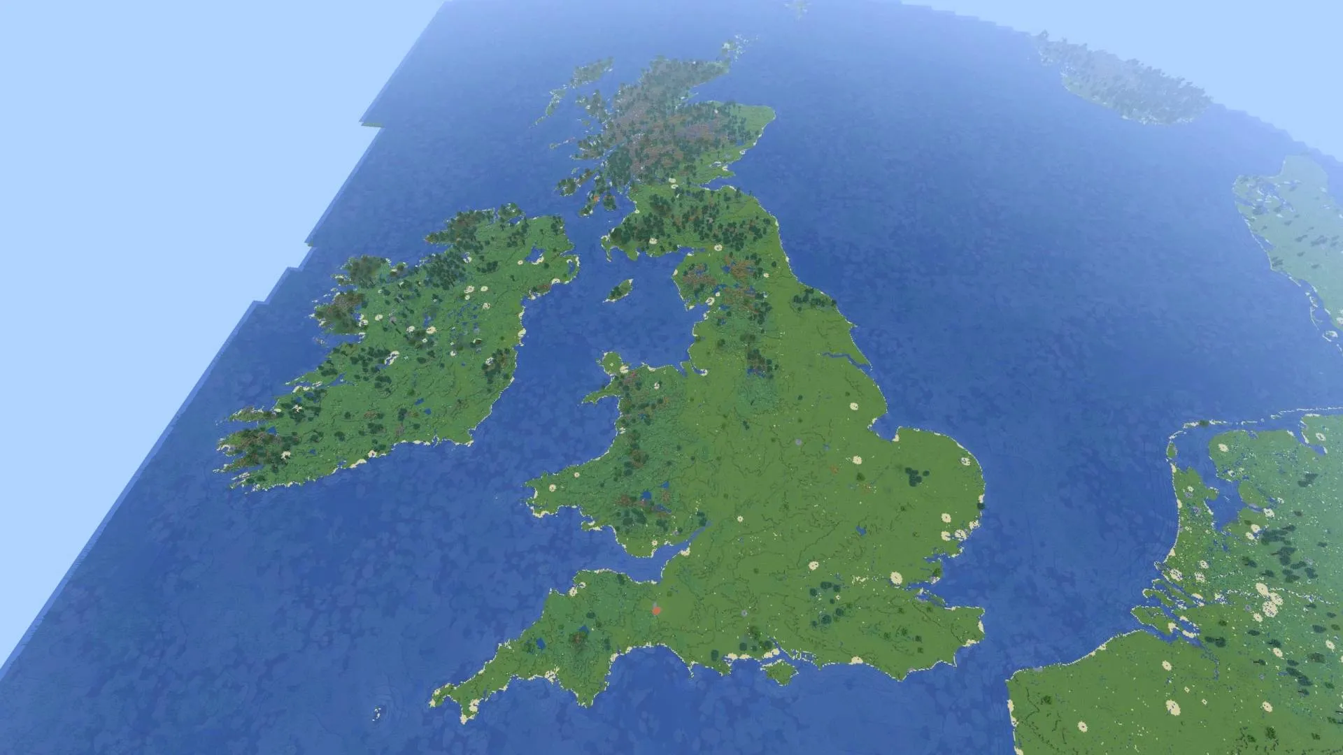 Europe - Survival World — скриншот 4 (Карты, Minecraft)