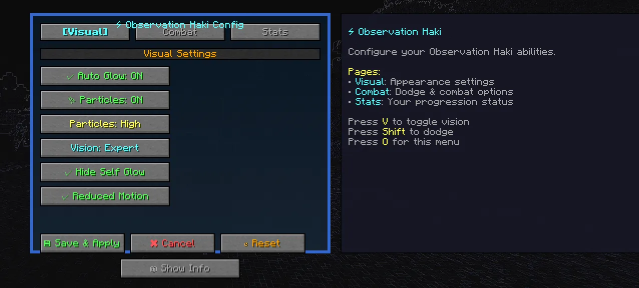 UltimateMinePiece, Моды, Minecraft