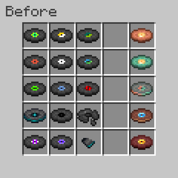 Groovier Discs — скриншот 1 (Текстуры, Minecraft)