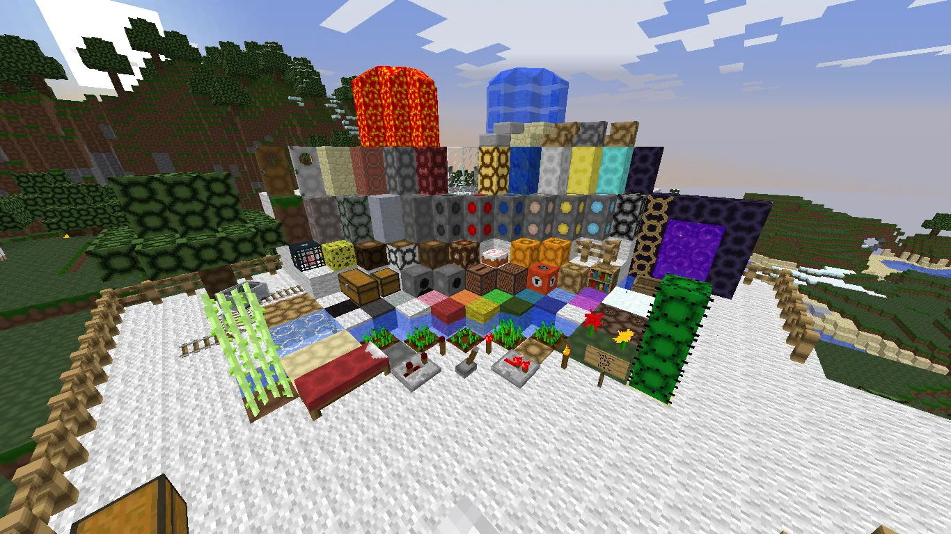 TileCraft [16x] — скриншот 1 (Текстуры, Minecraft)