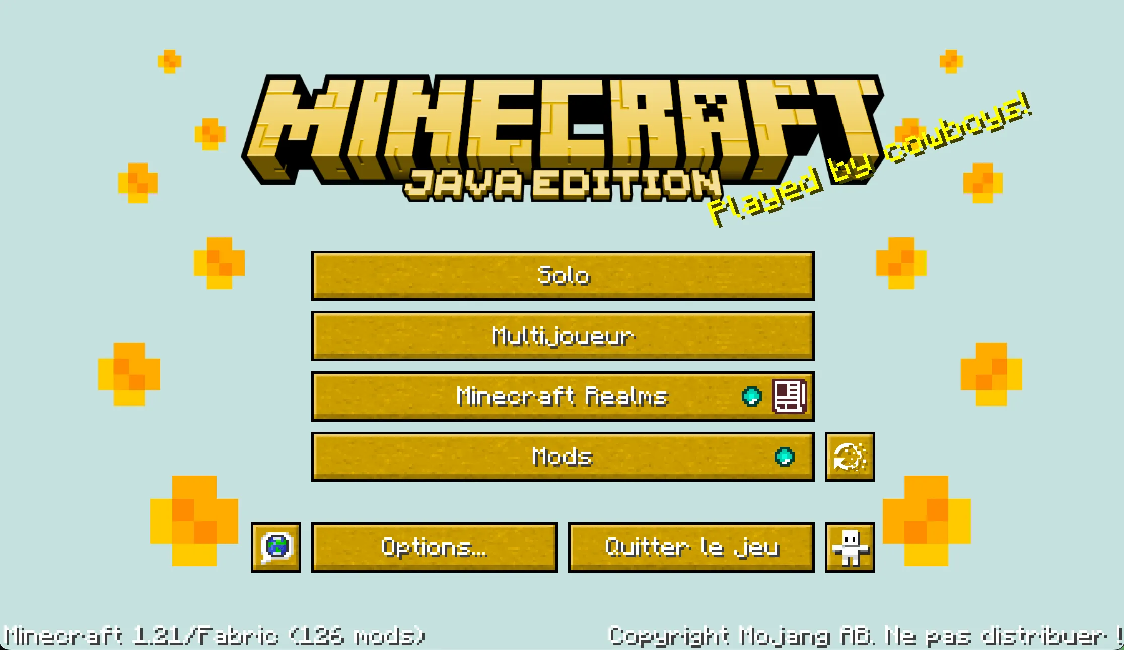 Wildflowers GUI, Текстуры, Minecraft