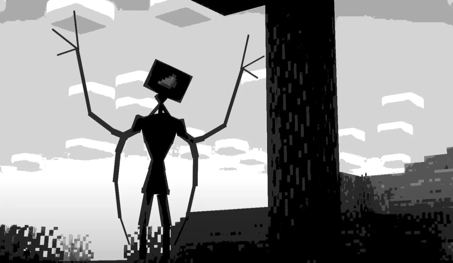 In The Corners (horror) — скриншот 1 (Моды, Minecraft)