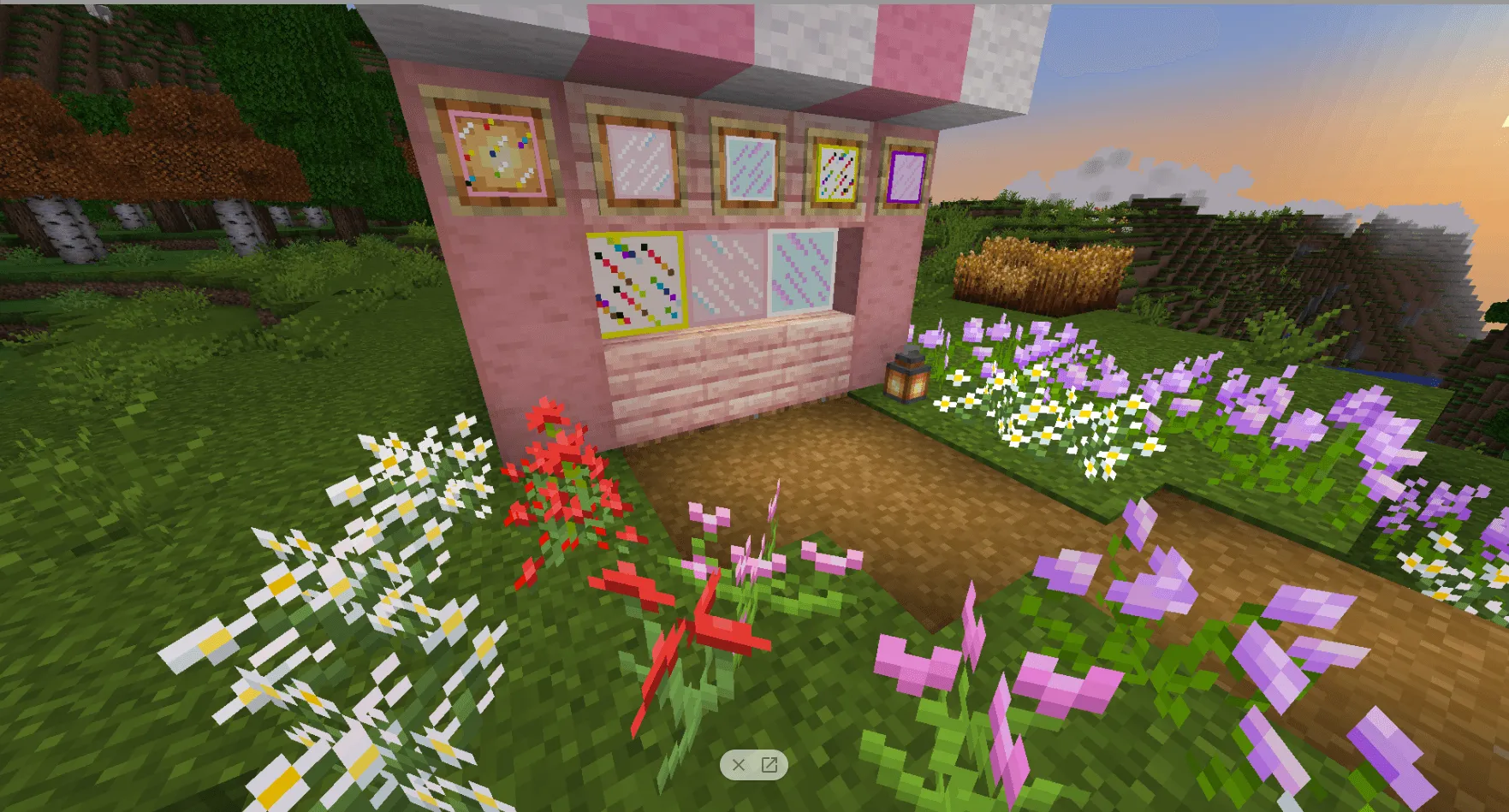 Kawaii World Glass — скриншот 1 (Текстуры, Minecraft)