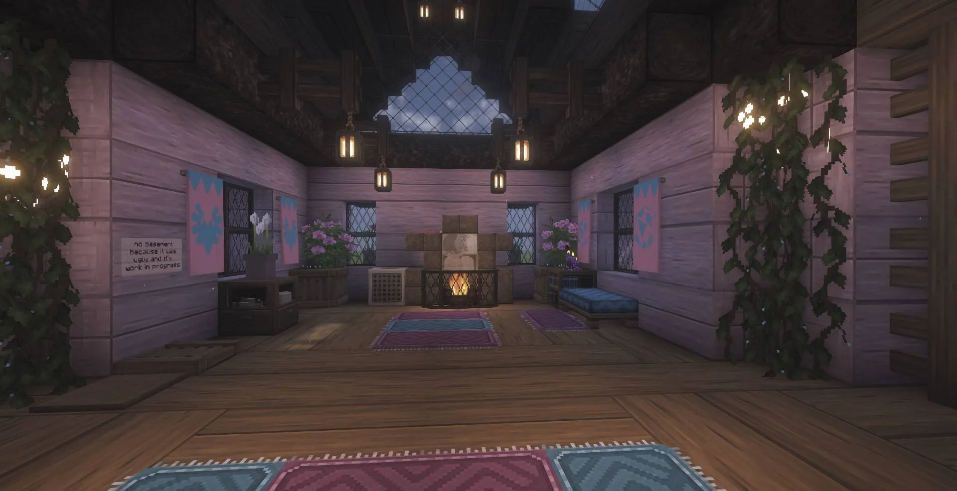 Dark Cherry survival house — скриншот 3 (Карты, Minecraft)