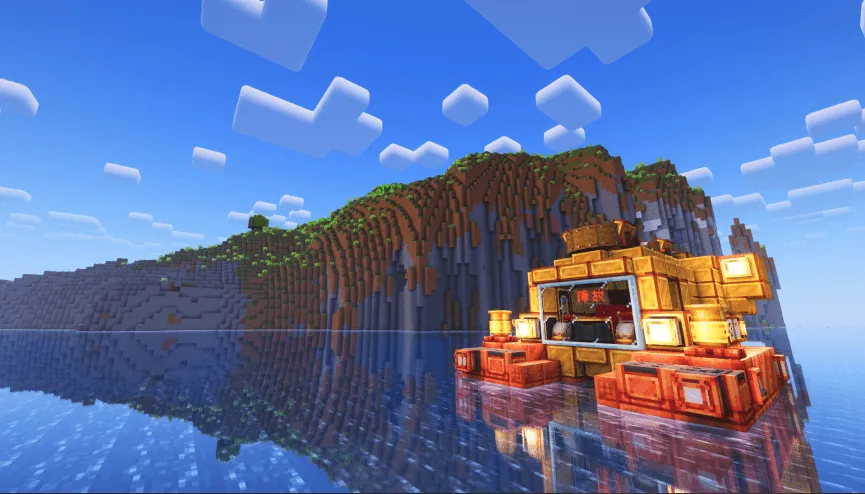 Create The Brass Concerto 机械动力 黄铜协奏曲 — скриншот 7 (Модпаки, Minecraft)