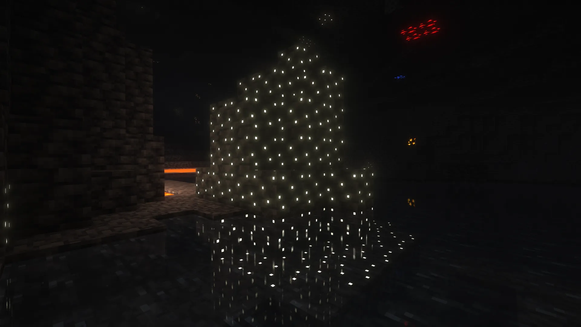 non-Obtrusive Glow Lichen — скриншот 3 (Текстуры, Minecraft)