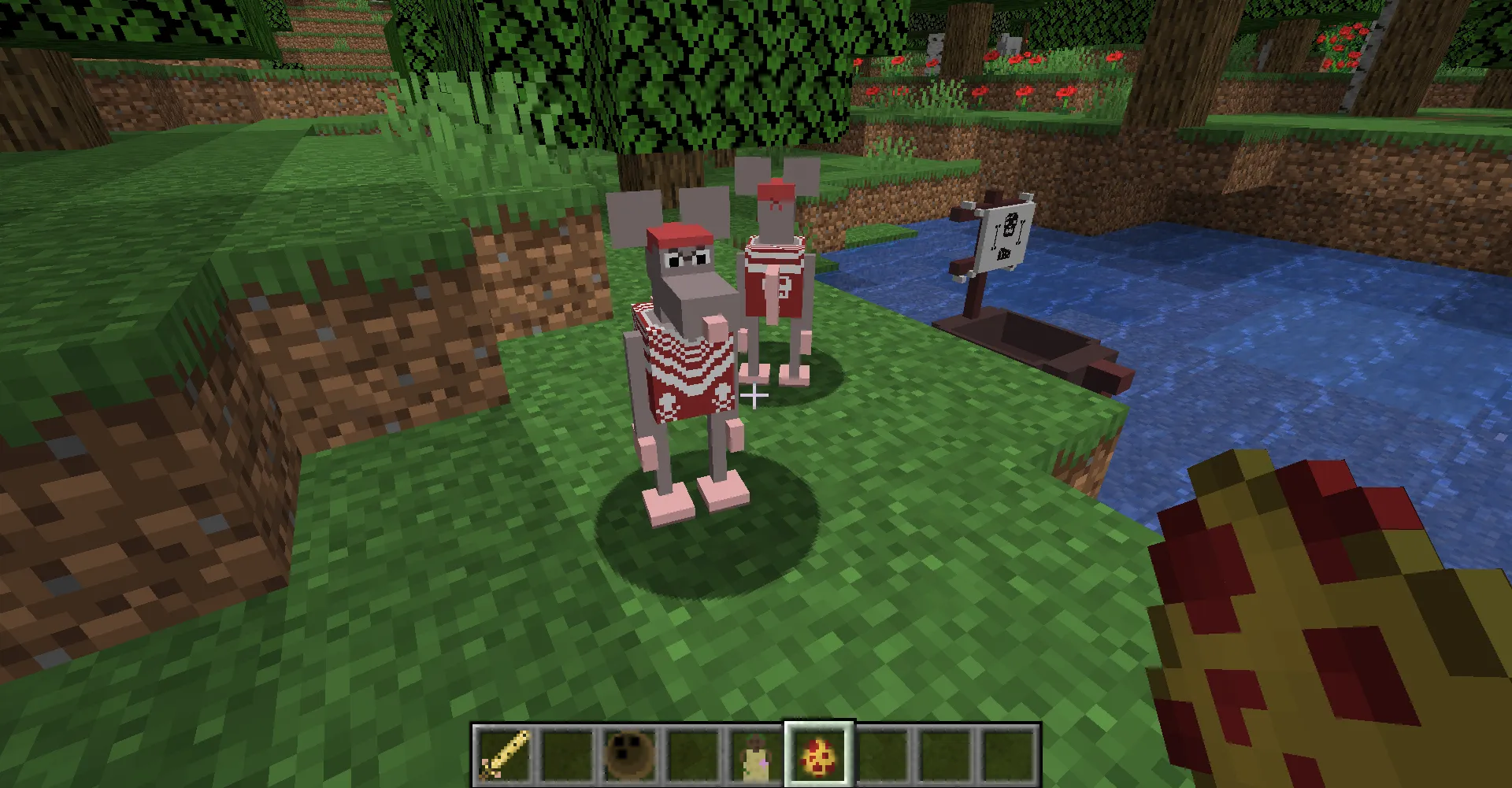 MrStarnova's PieRat Attack, Моды, Minecraft