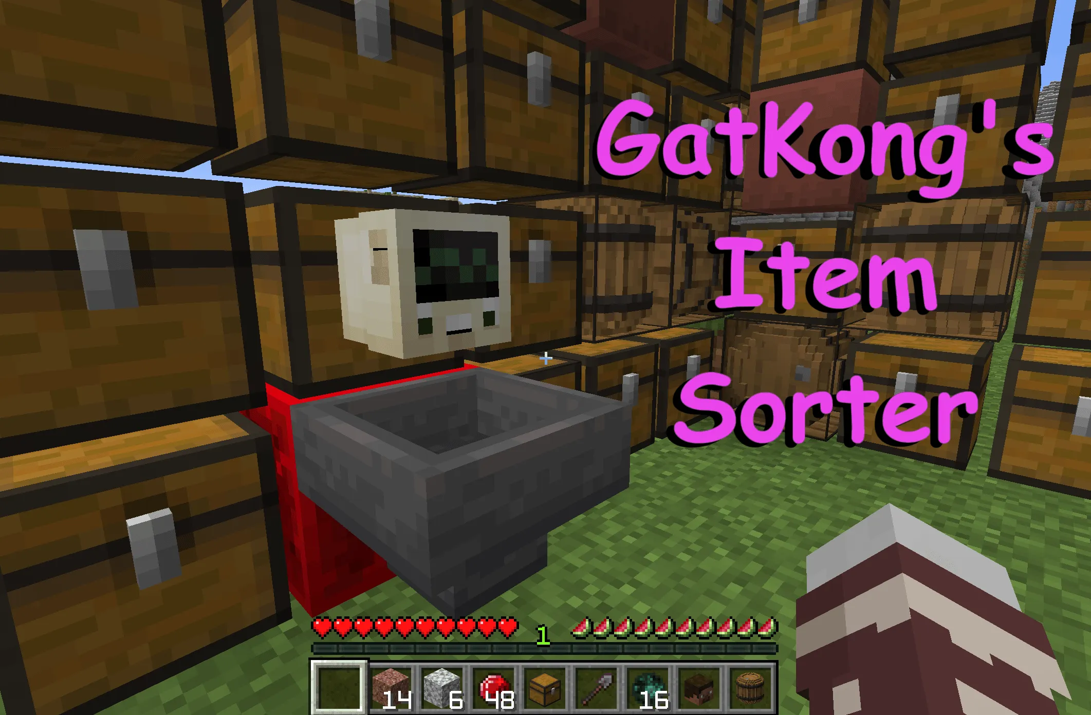 GatSorter, Дата-паки, Minecraft