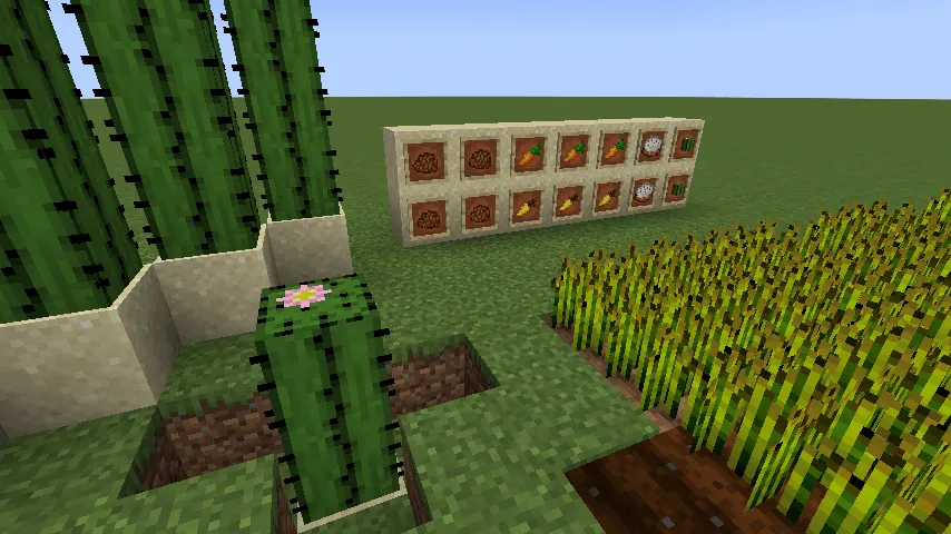 Lz Retro Farming — скриншот 1 (Текстуры, Minecraft)