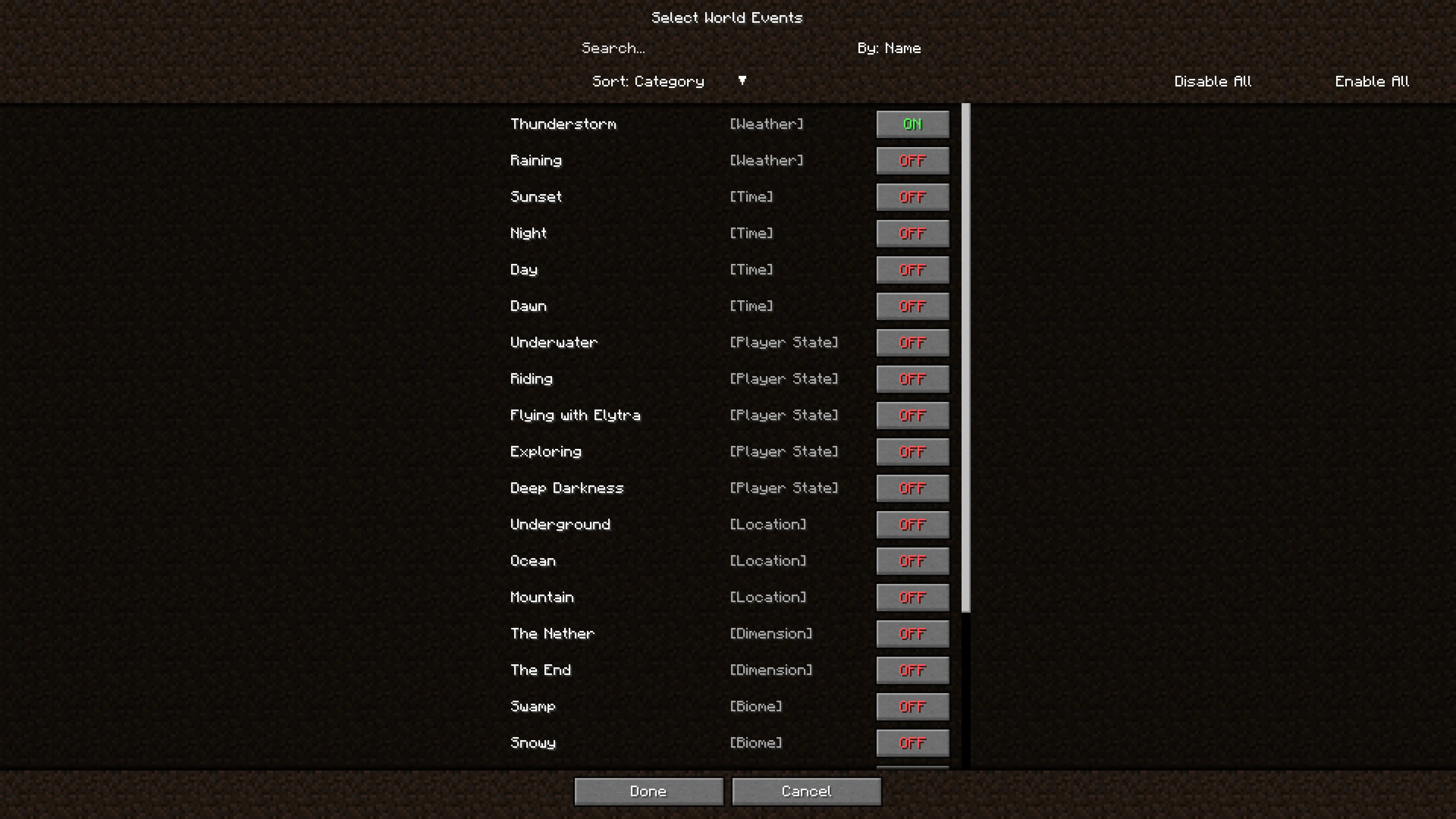 Ambient Music Player + Music Controller — скриншот 4 (Моды, Minecraft)