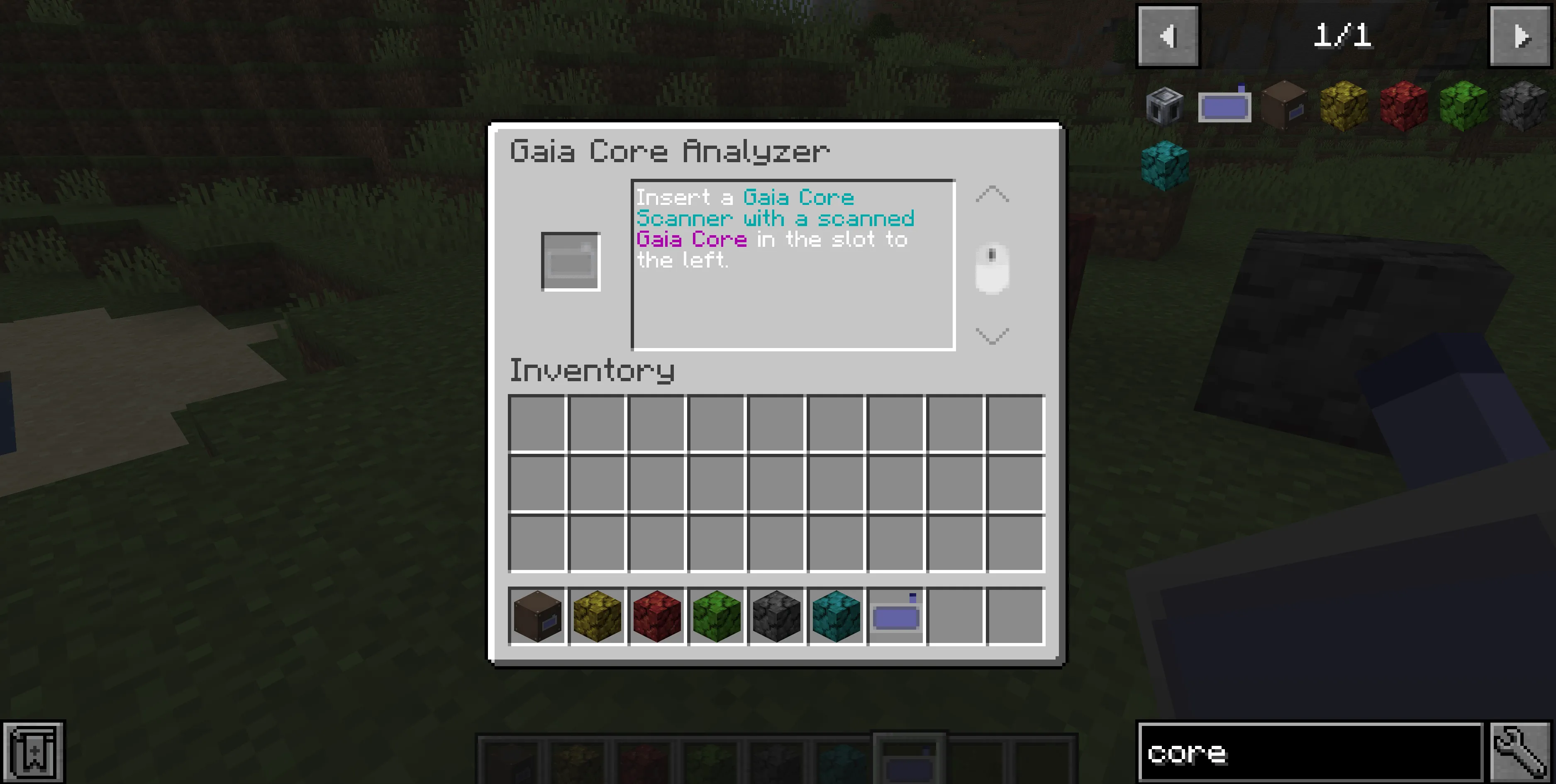 Gaia Cores, Моды, Minecraft
