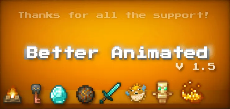 Better Animated, Текстуры, Minecraft