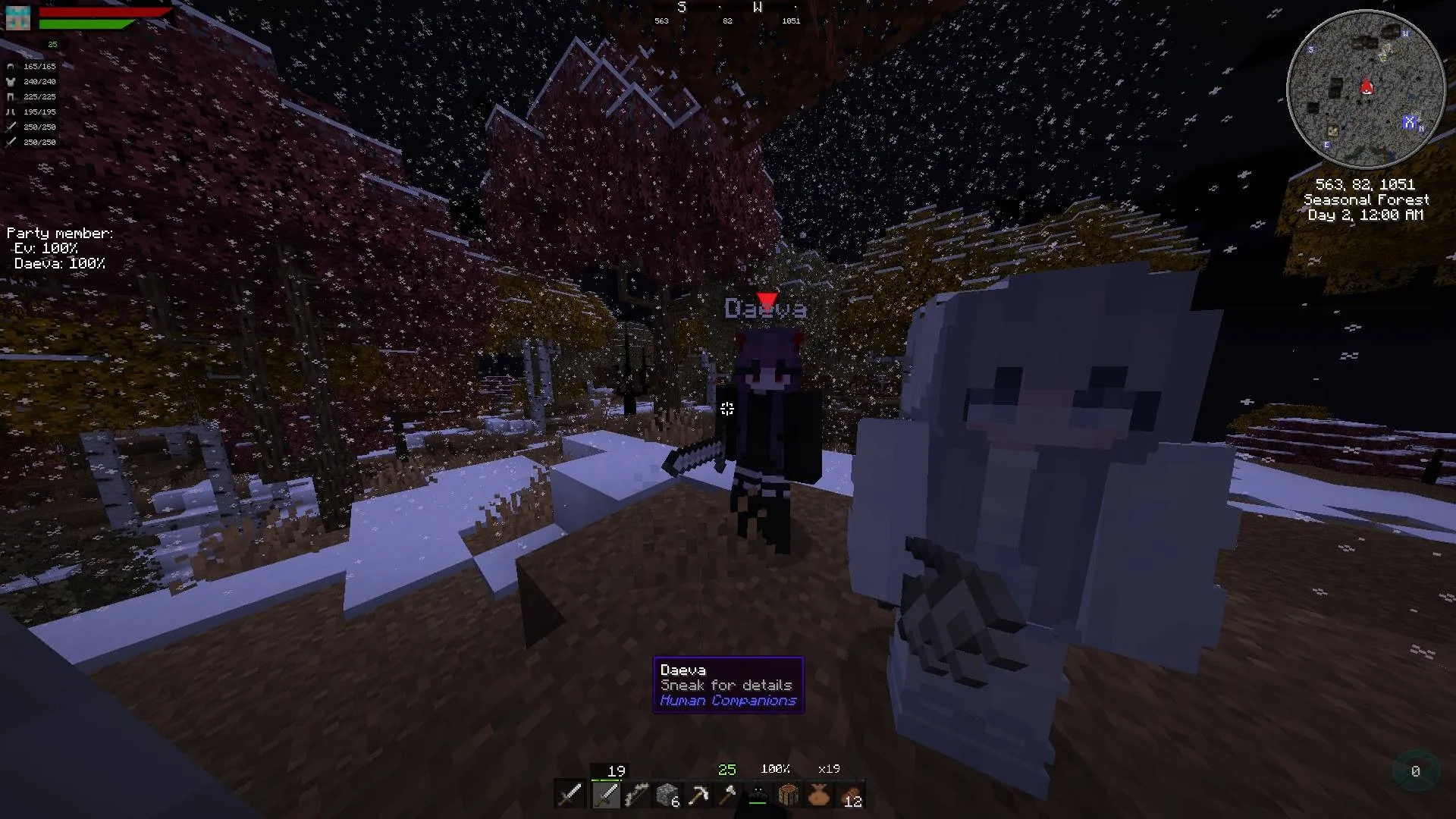 Luminous Swordsman - Curse of the Undead — скриншот 2 (Модпаки, Minecraft)