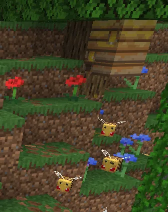 Bee Pinecones — скриншот 11 (Моды, Minecraft)