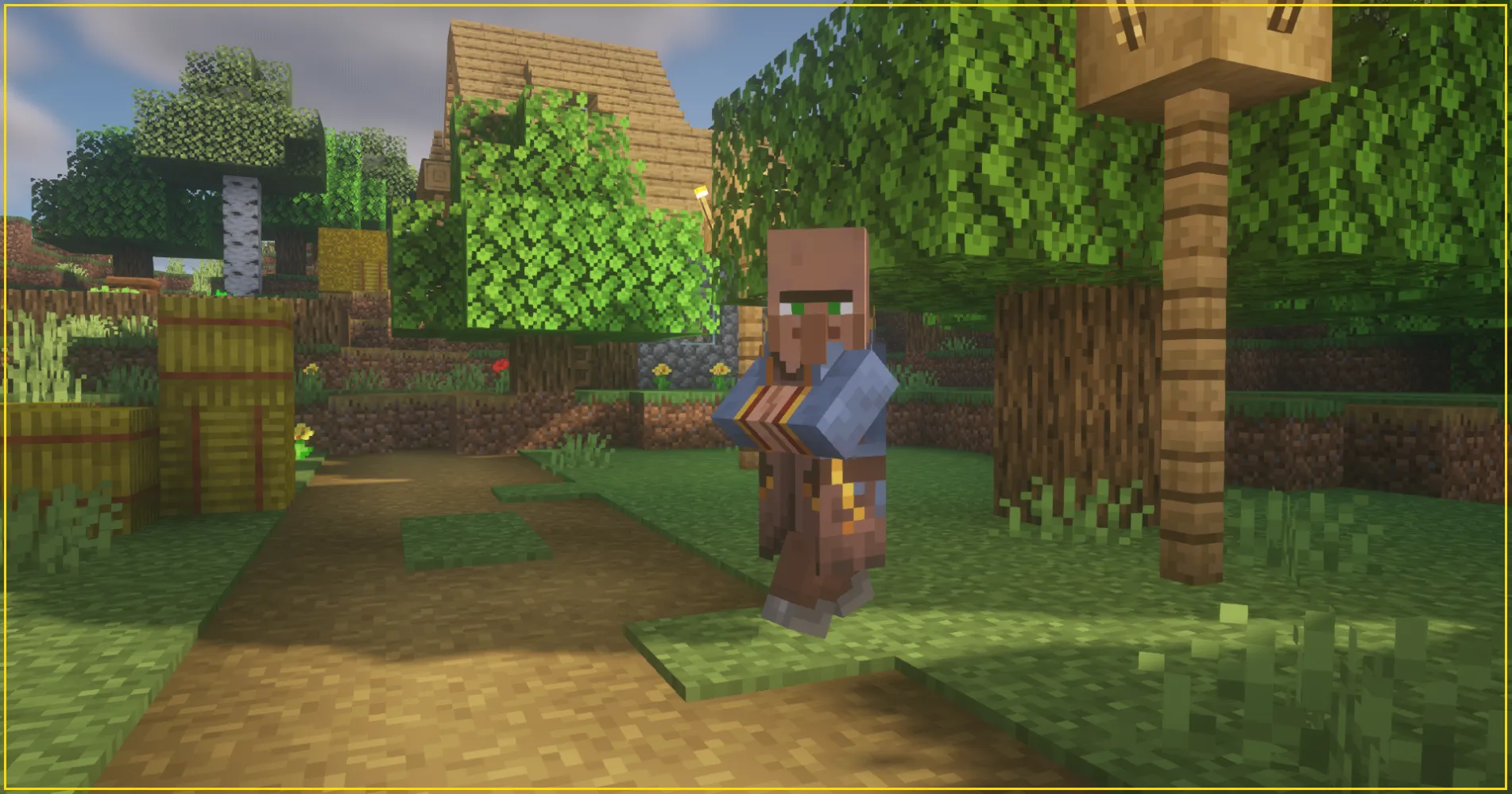 Retired Wandering Trader — скриншот 1 (Текстуры, Minecraft)