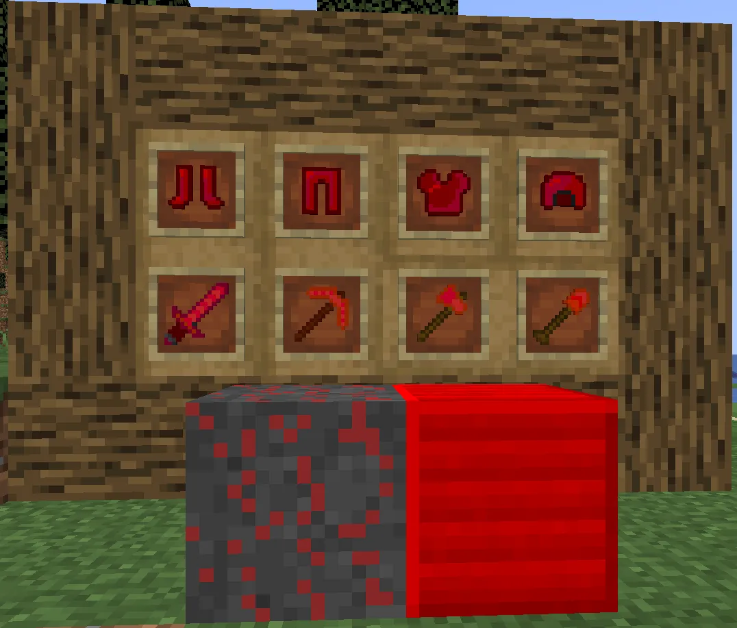 Blazerium Equipment — скриншот 2 (Моды, Minecraft)