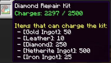 Auto Repair Kits — скриншот 1 (Моды, Minecraft)