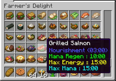 Mine and Meals, Моды, Minecraft