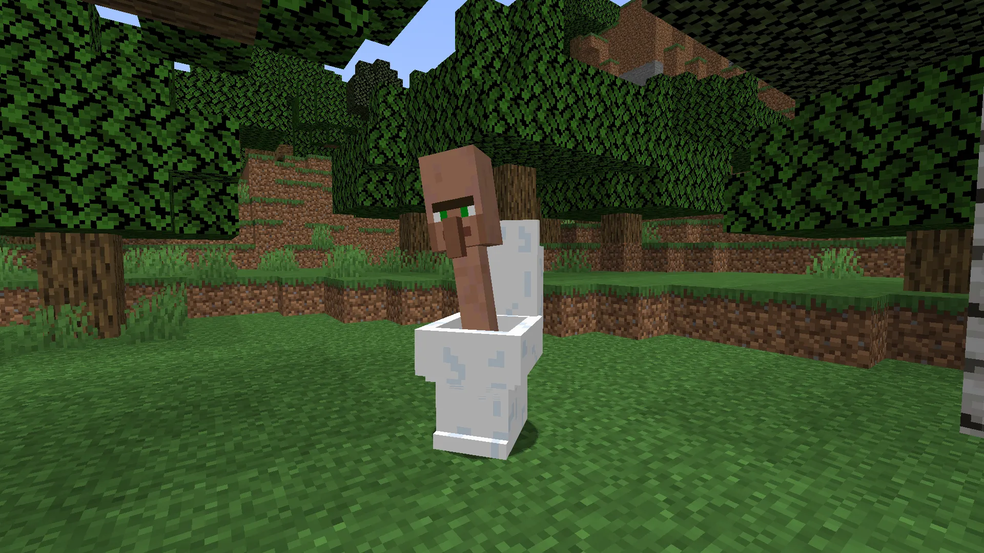 Villager Toilet Invasion — скриншот 12 (Моды, Minecraft)