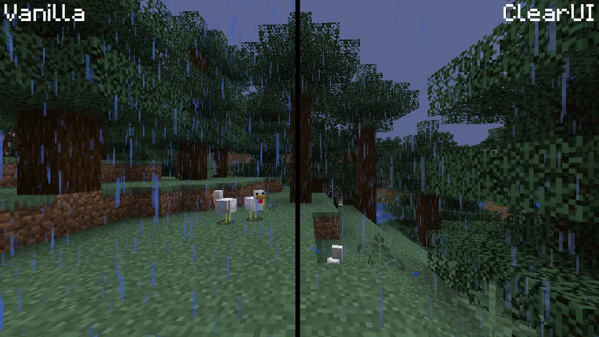 MC ClearUI — скриншот 3 (Текстуры, Minecraft)