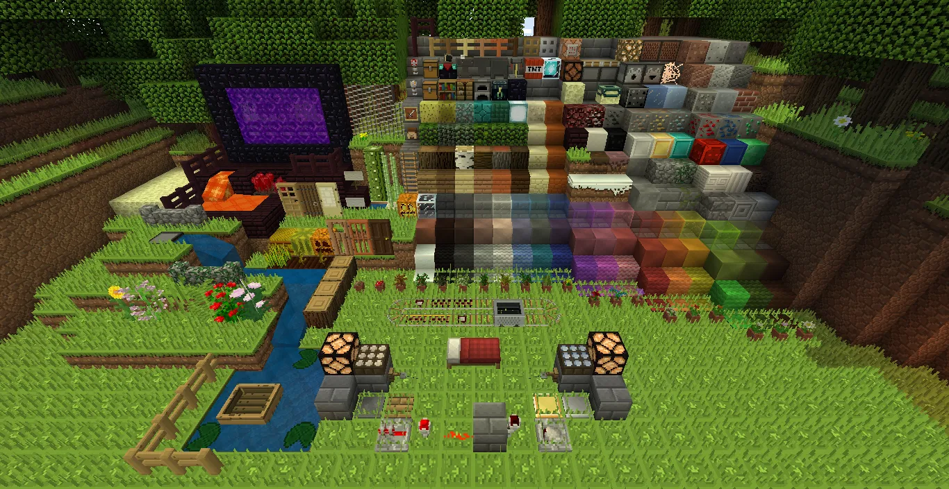 Pixel Remix Pack, Текстуры, Minecraft