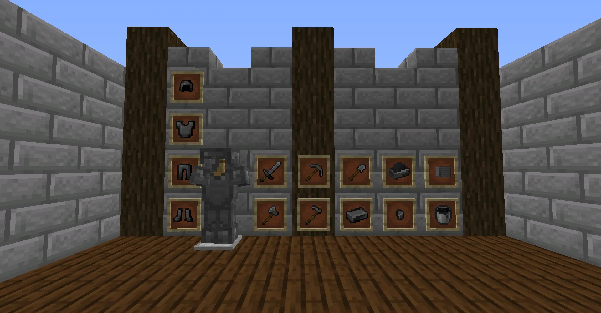 tools steel and armor steel — скриншот 3 (Моды, Minecraft)