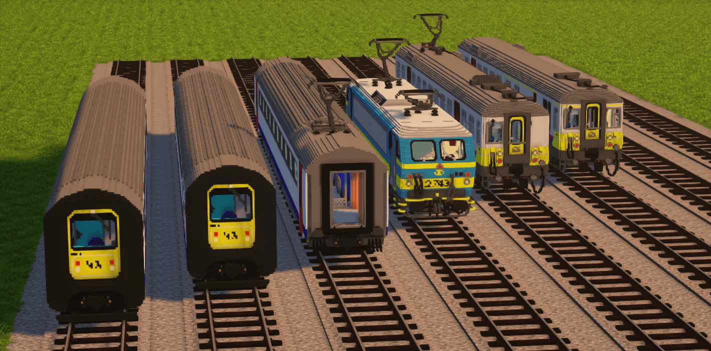 Create: Belgian Voxel Trains, Моды, Minecraft