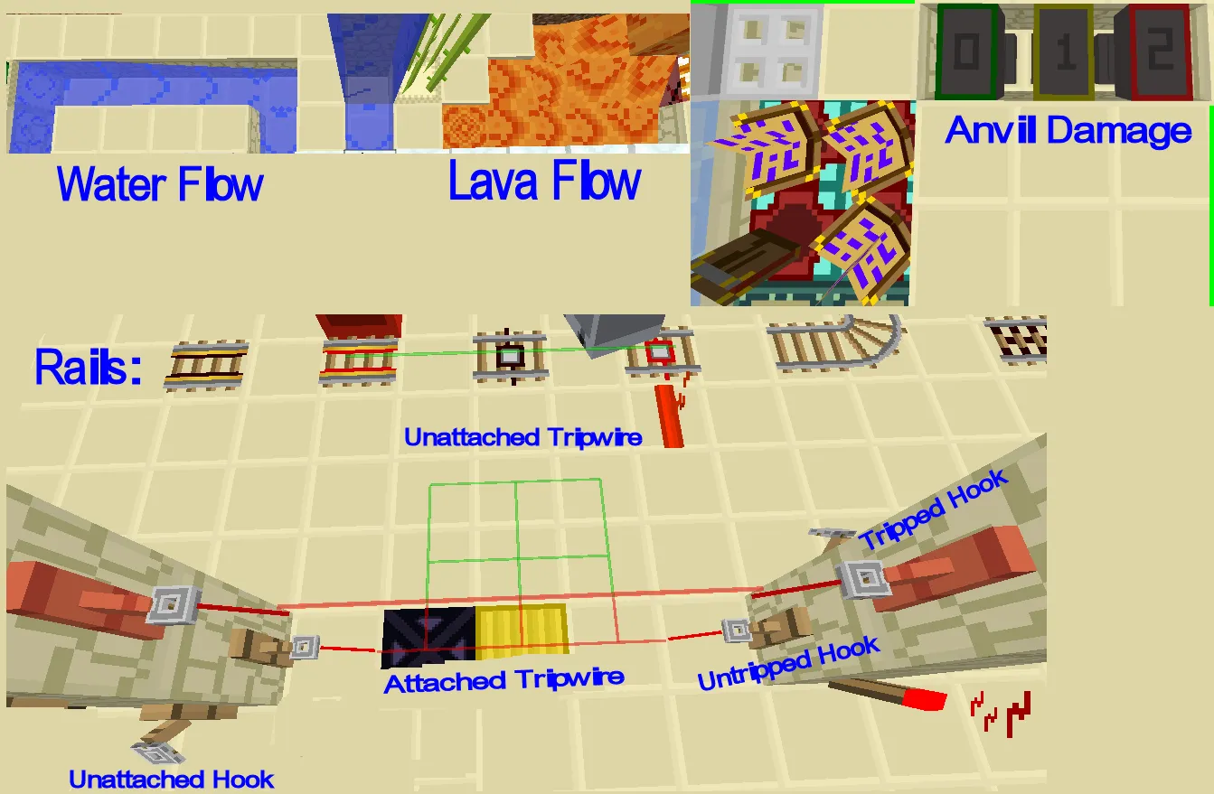 Redstone Utility 1.8, 1.9(snapshots), Текстуры, Minecraft