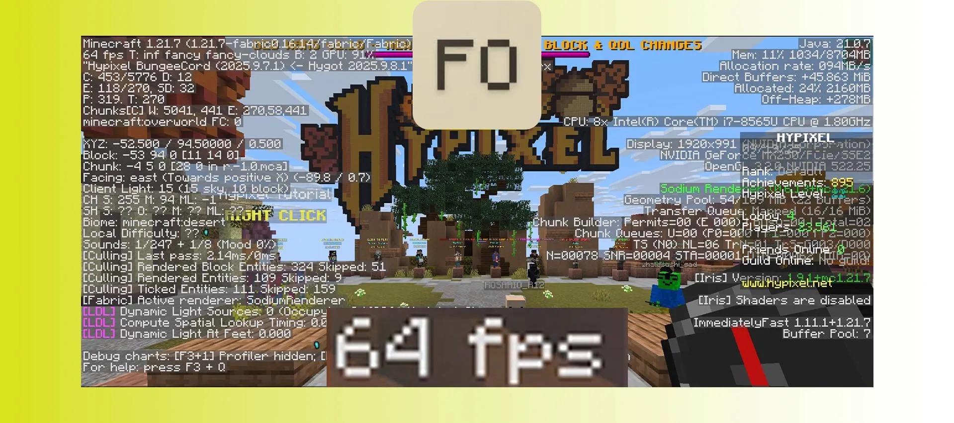 Optimization Maximized [Curseforge] — скриншот 2 (Модпаки, Minecraft)