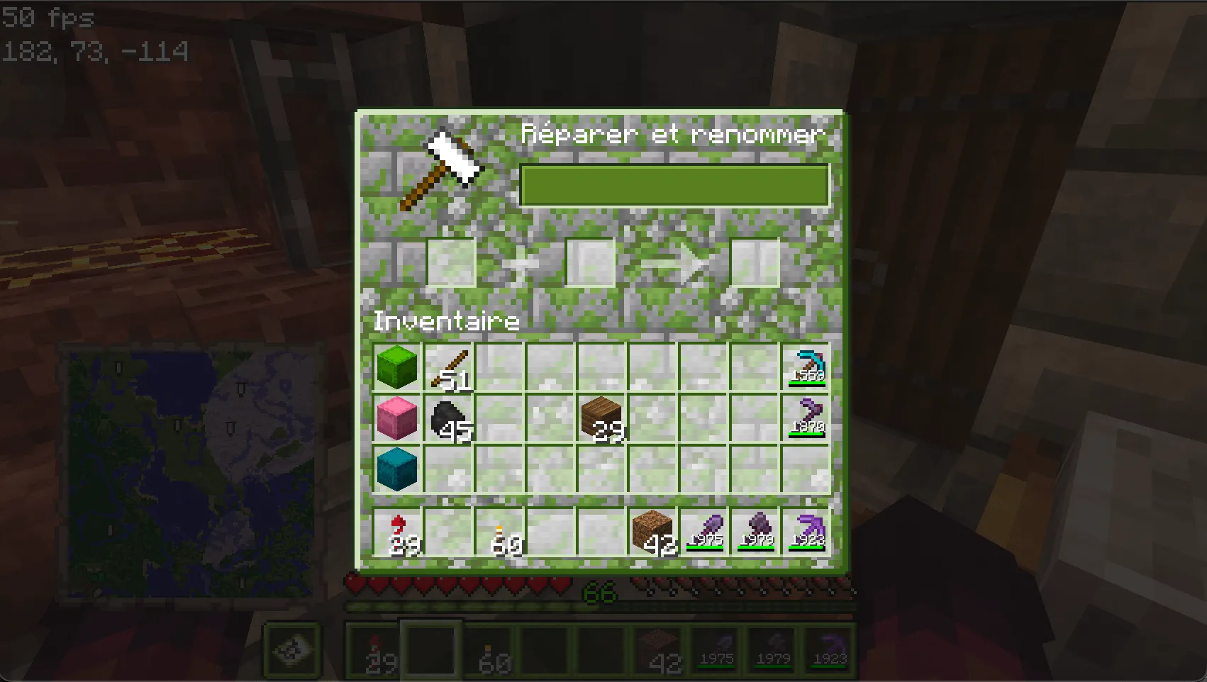 Mossy GUI, Текстуры, Minecraft