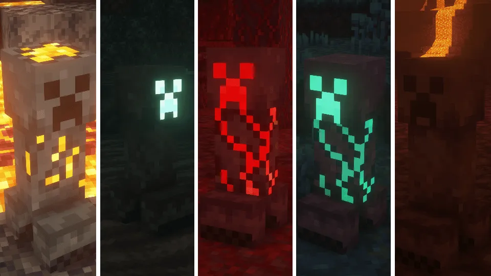 Creepers Plus — скриншот 1 (Текстуры, Minecraft)