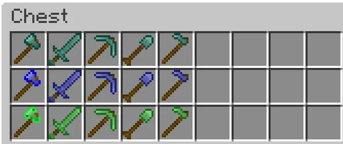 More Armor and Weapons (FORGE) — скриншот 4 (Моды, Minecraft)