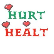 Hurt Health — скриншот 1 (Плагины, Minecraft)